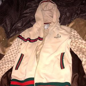 Cream Gucci Jacket